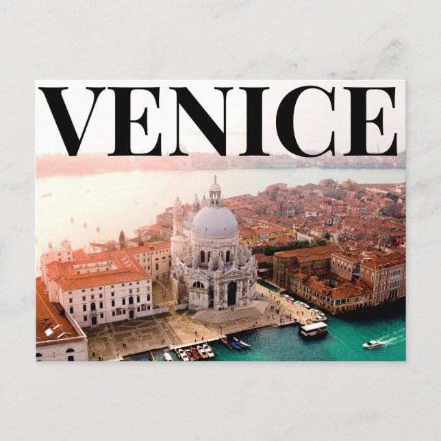 Venedig, Italien Postkarte (Vorderseite)