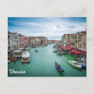 Venedig, Italien Postkarte