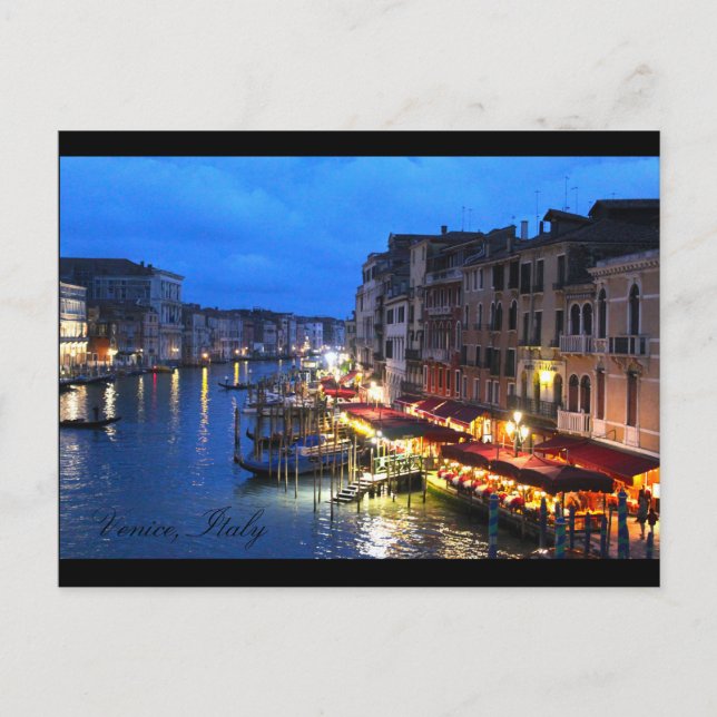 Venedig, Italien Postkarte (Vorderseite)