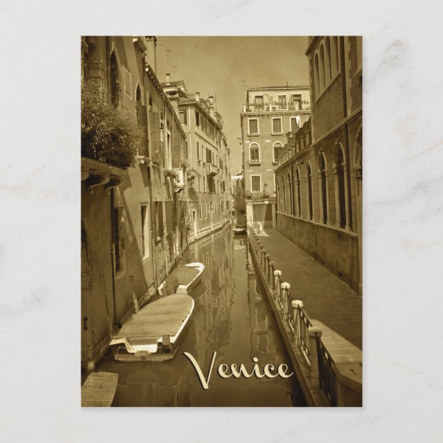 Venedig Italien Postkarte (Vorderseite)