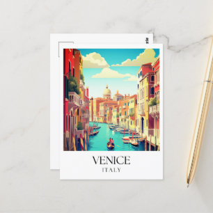 Venedig Italien Reise Postkarte