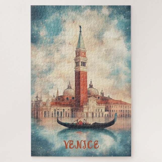 Venedig Italien Reise Puzzle (Vertikal)