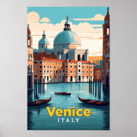 Venedig Italien Reisen Kunst, Vintage Illustration