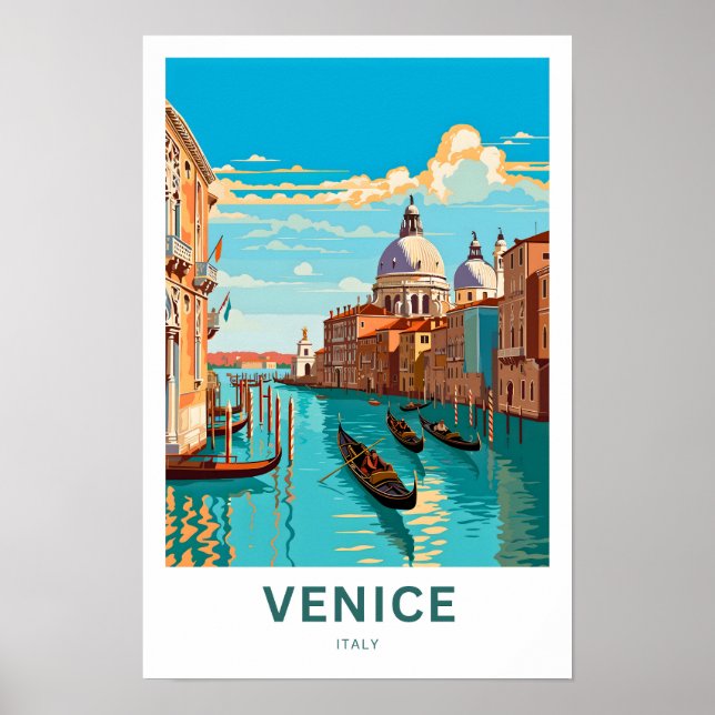 Venedig Italien Reisen Print Poster (Vorne)