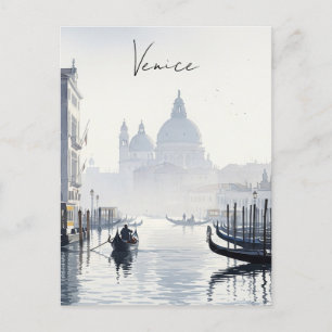 Venedig Italien Reisen Souvenir Watercolor Postkarte