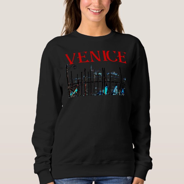 Venedig Italien Reisen Sweatshirt (Vorderseite)
