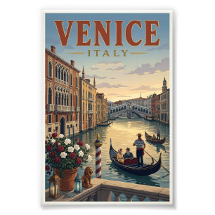 Venedig Italien Reiseplakat Fotodruck