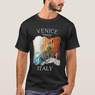 Venedig Italien Souvenir Vintage Europäische Reise T-Shirt