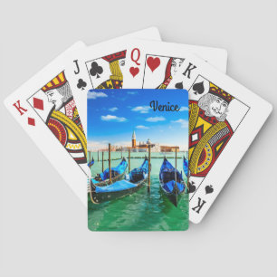 Venedig Italien Spielkarten