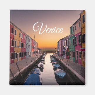 Venedig Italien | Text Bild Vorlage Magnet