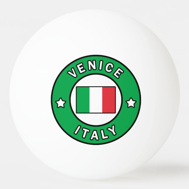 Venedig Italien Tischtennisball (Vorderseite)
