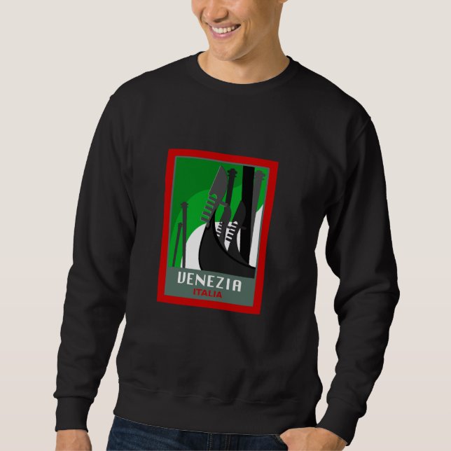 Venedig Italien Tourismus Sweatshirt (Vorderseite)