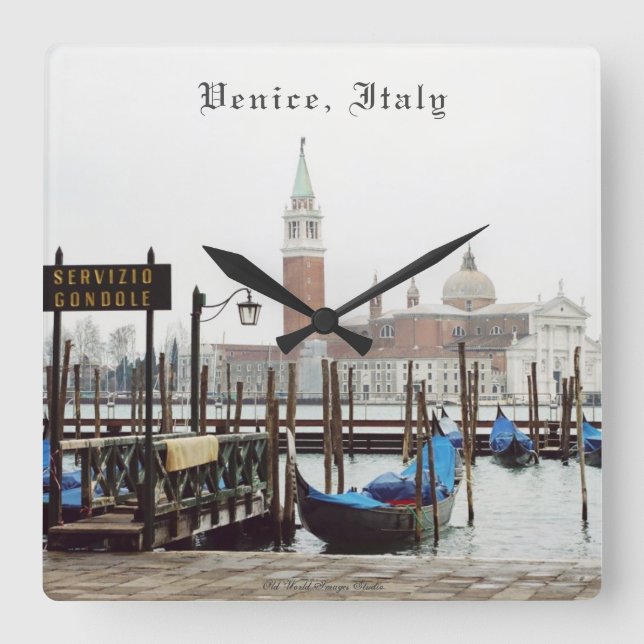 Venedig, Italien - Uhr (Vorderseite)