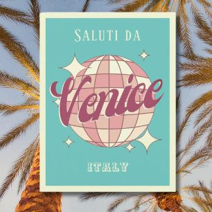 Venedig Italien Urlaub Retro Vintag Postkarte