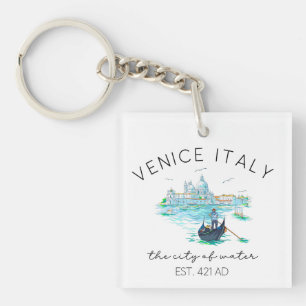 Venedig Italien Urlaubs-Souvenir Schlüsselanhänger