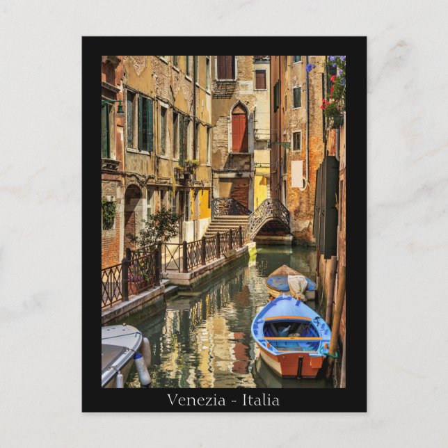 Venedig, Italien - Venezia - Italienische Postkart Postkarte (Vorderseite)