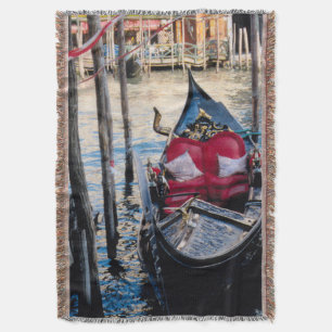 Venedig Italien Verziert Gondola in Canal Decke