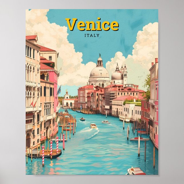 Venedig Italien Vintage Poster (Vorne)