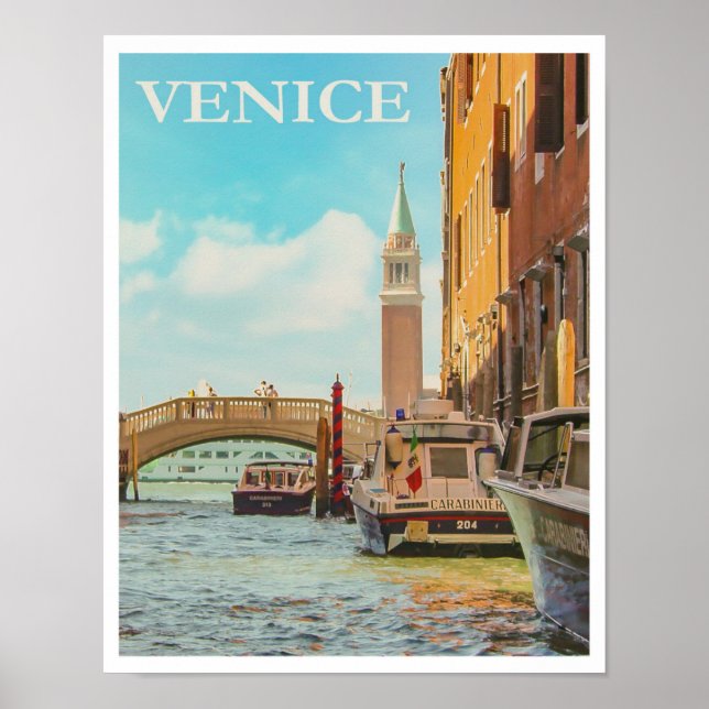 Venedig Italien Vintage Poster (Vorne)