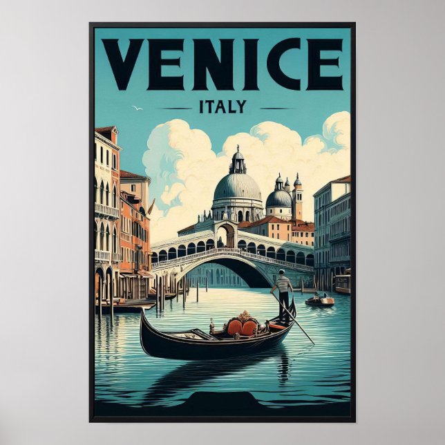 Venedig Italien Vintage Poster (Vorne)
