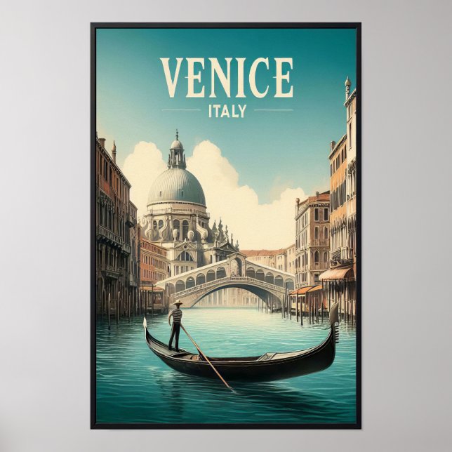 Venedig Italien Vintage Poster (Vorne)