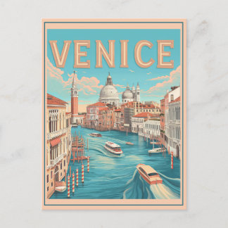 Venedig, Italien Vintage Postkarte