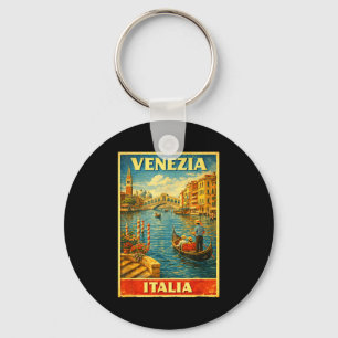 Venedig Italien Vintage Reise Venedig Schlüsselanhänger