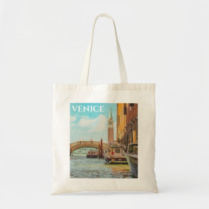 Venedig Italien Vintage Travel Poster Tragetasche