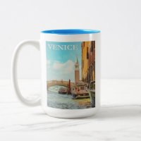 Venedig Italien Vintage Travel Poster