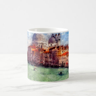 Venedig Italien Wasserfarbe Reisen Kunst, Dichtung Kaffeetasse
