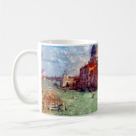 Venedig Italien Wasserfarbenen Reisen Kunstvoll wa Kaffeetasse