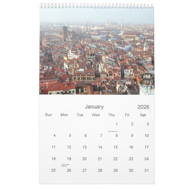 Venedig-Kalender Kalender (Jan 2026)