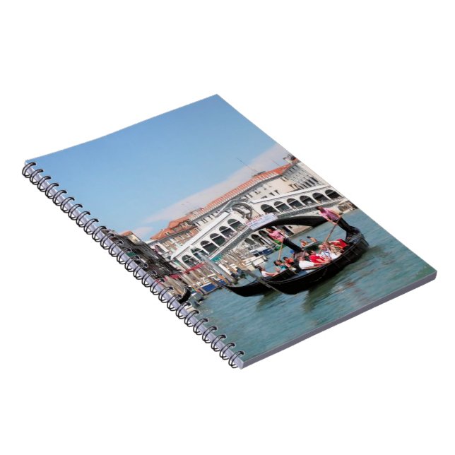 Venedig-Kanal-Foto Notizblock (Rechte Seite)