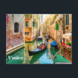 Venedig-Kanal, Italien Postkarte<br><div class="desc">Venedig,  Italien</div>