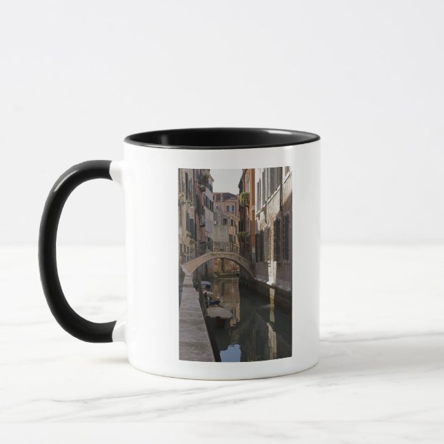 Venedig-Kanäle und Steinbrücke Tasse (Links)