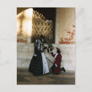Venedig-Karneval VIII Postkarte