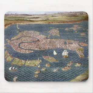 VENEDIG: KARTE, 16. Jahrhundert Mousepad