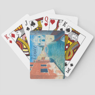 Venedig-Kartendeck Spielkarten