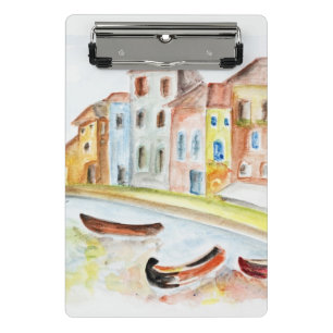 Venedig-Konzept Mini Klemmbrett