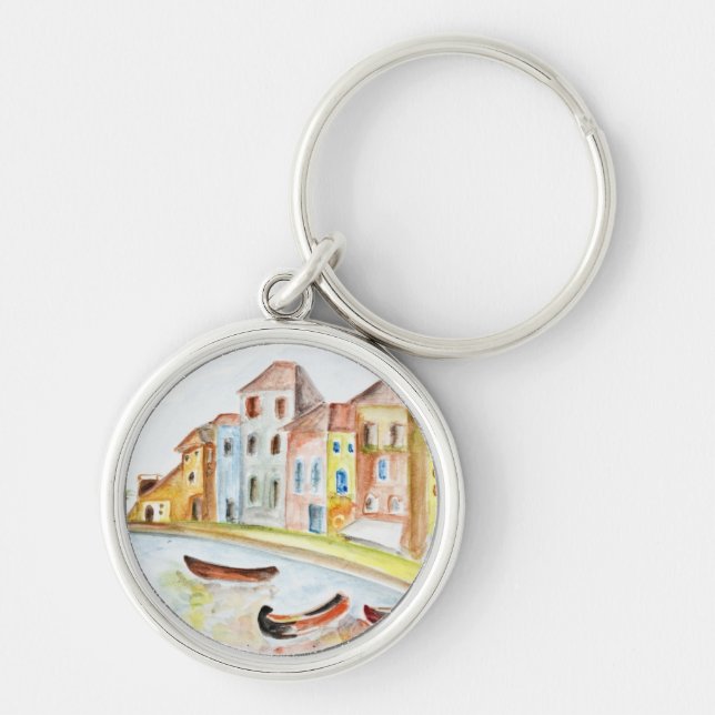 Venedig-Konzept Schlüsselanhänger (Vorne)