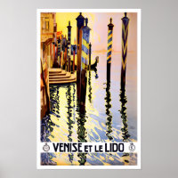 Venedig Lido Italien Vintage