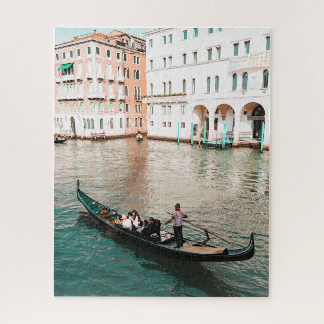 Venedig mit Gondel Puzzle (Vertikal)