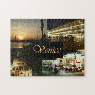 Venedig nach Nacht Puzzle