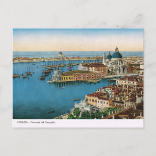 Venedig, Nachbildung einer Vintage-Postkarte 1910 Postkarte