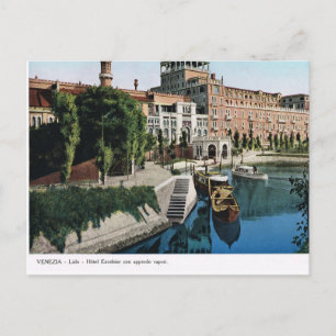 Venedig, Nachbildung einer Vintage-Postkarte 1910 Postkarte