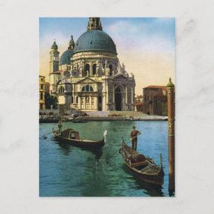 Venedig, Nachbildung einer Vintage-Postkarte 1910 Postkarte