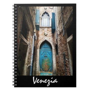 Venedig - Notebook mit Venezianischen Türen Notizblock