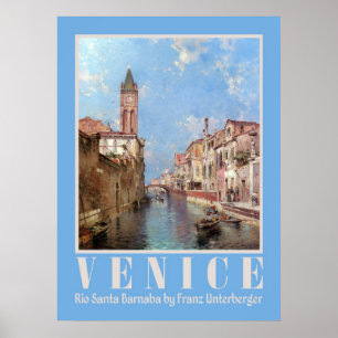 Venedig-Plakat von Unterberger Poster
