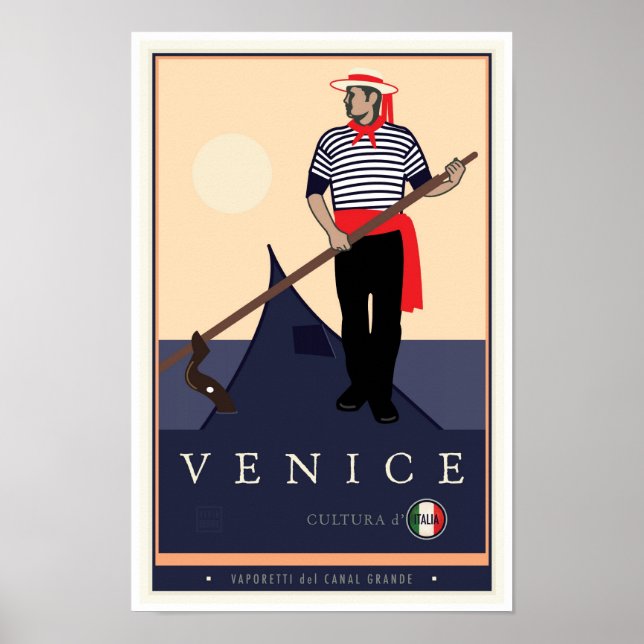 Venedig Poster (Vorne)