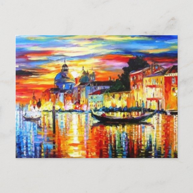 Venedig Postkarte (Vorderseite)